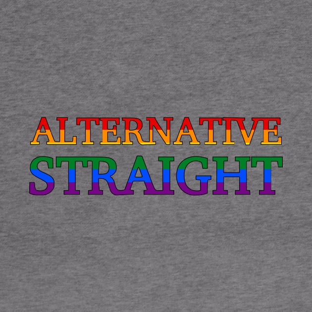 Alternative Straight (Pride Colors) by dikleyt